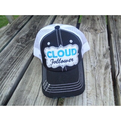 BLING BANTER "Cloud Follower"  Custom Patch Baseball Cap Trucker Bling  eb-68239929